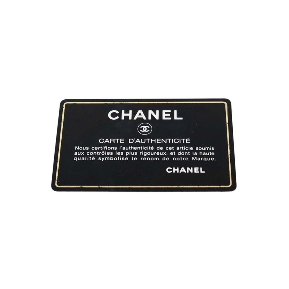 CHANEL Black Caviar Leather Logo Pouch - Picture 14 of 14